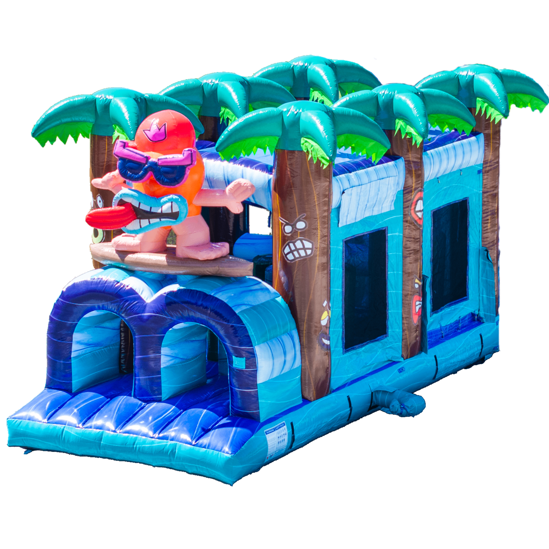 25' Tiki Tovi Obstacle Course rental in Fort Smith Arkansas